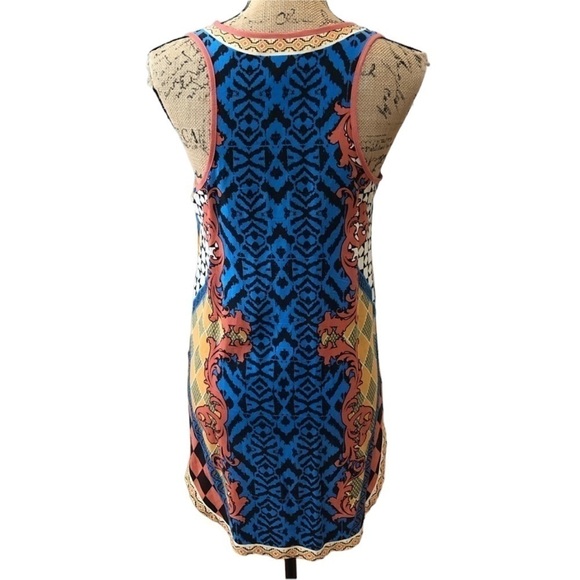 BILLY By Flying Tomato Aztec Boho Hi Low Tank Size Small - Picture 6 of 8